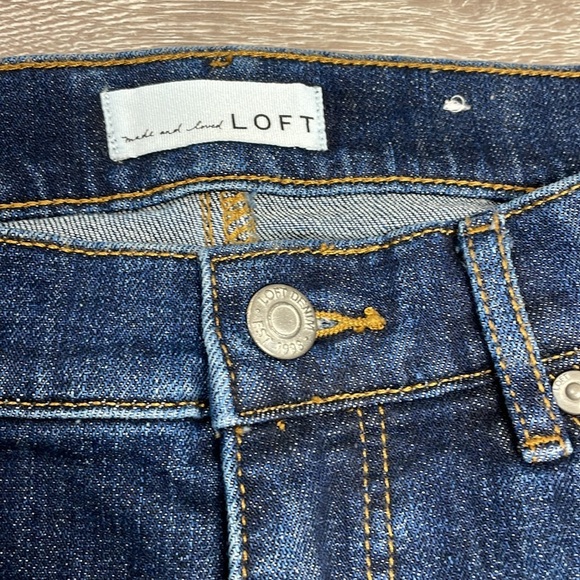 NWOT Loft Made and Loved The Skinny Denim Jeans 26/2 - Picture 11 of 15